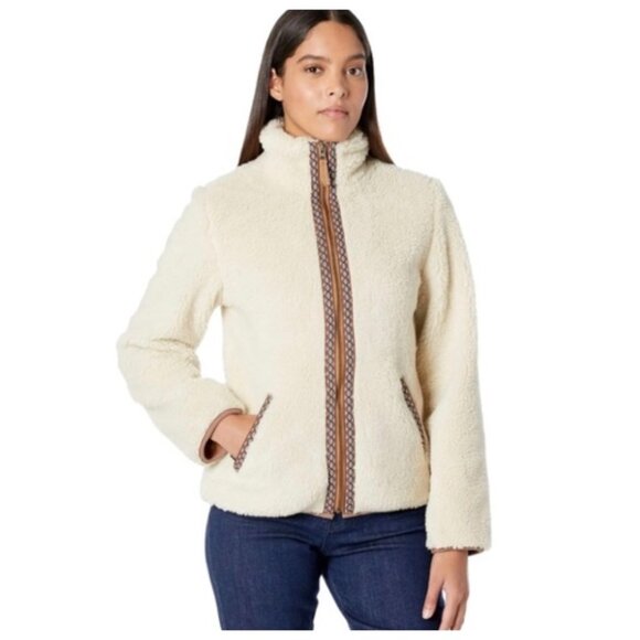 Faherty Ashbury Fleece Full-Zip Jacket – Size L - Picture 1 of 11